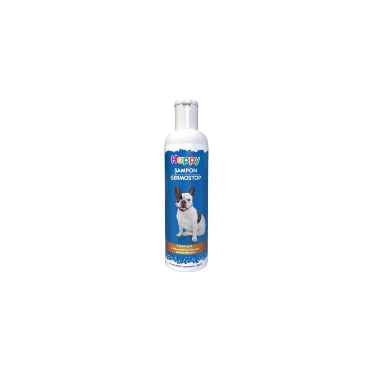 Pasteur Happy Germostop XS-XL șampon câini și pisici antibacterian flacon 200ml