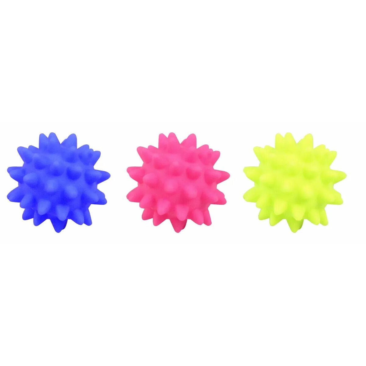 Pawise jucărie minge câini S-L vinil fosforescentă activități fizice diverse culori ⌀6 cm