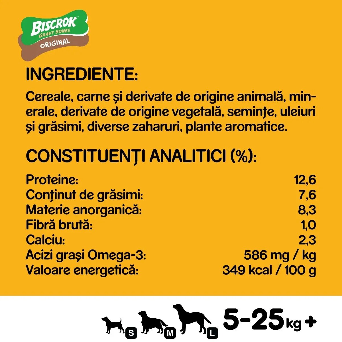 PEDIGREE Biscrok Gravy Bones recompense câini biscuiți 10kg