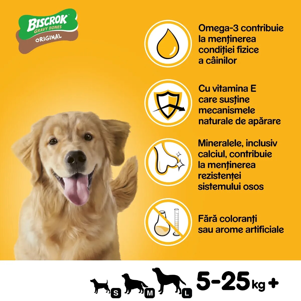 PEDIGREE Biscrok Gravy Bones recompense câini biscuiți 400g