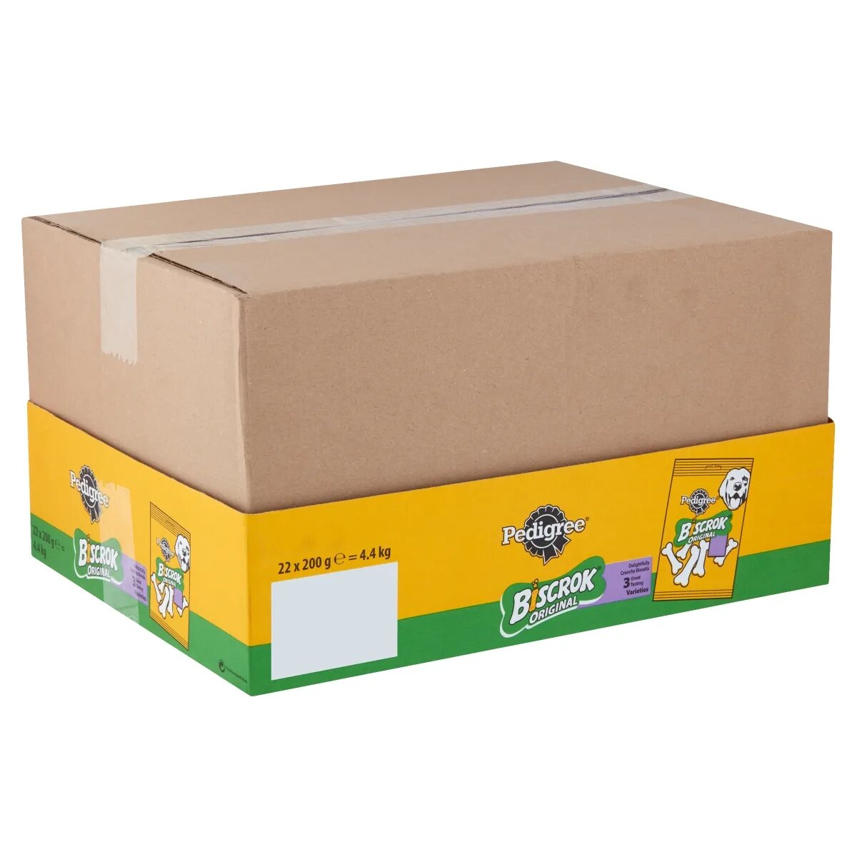 PEDIGREE Biscrok Multi Mix recompense câini biscuiți Pui Vită și Miel 200g