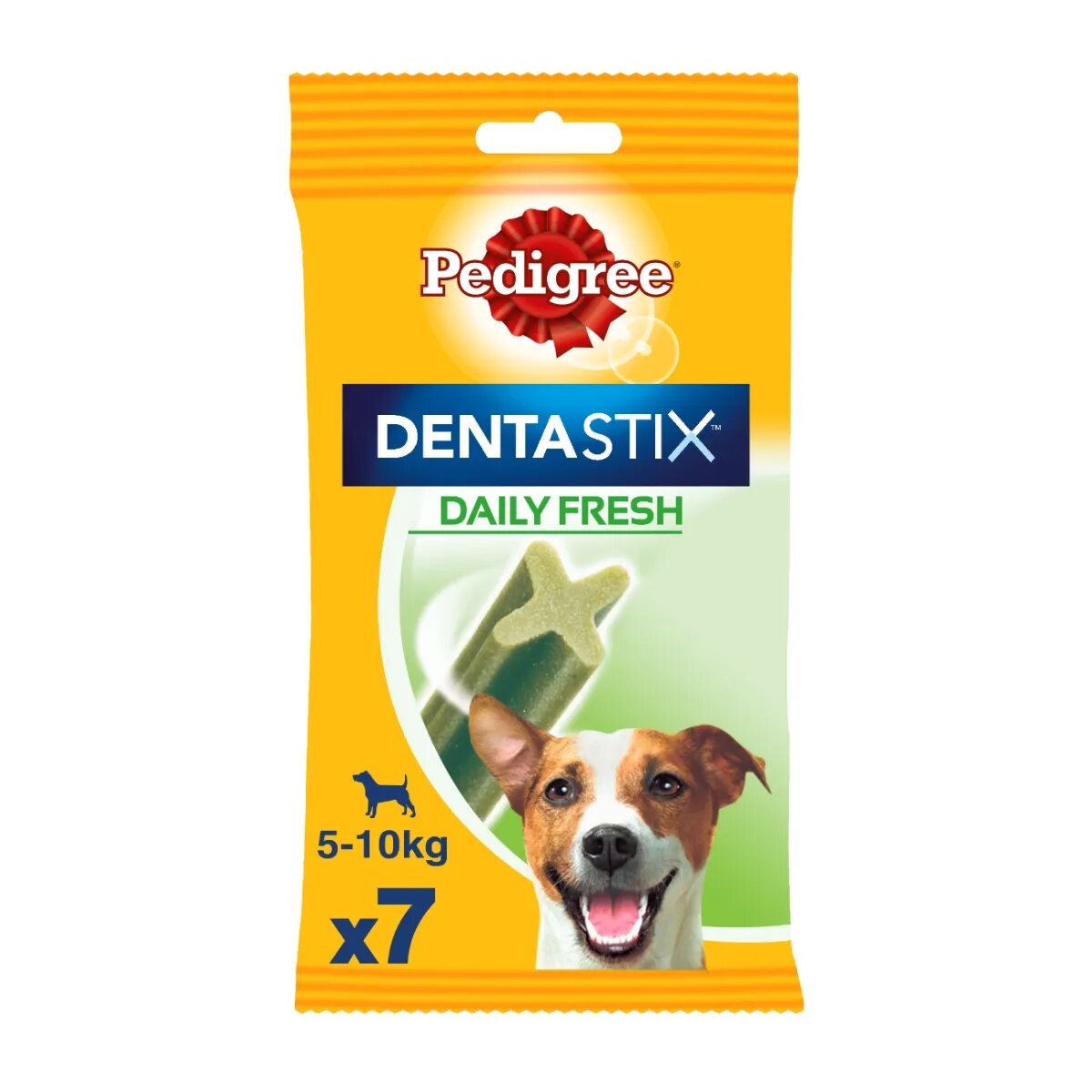 PEDIGREE DentaStix Daily Fresh recompense câini talie mica batoane ceai verde 7buc
