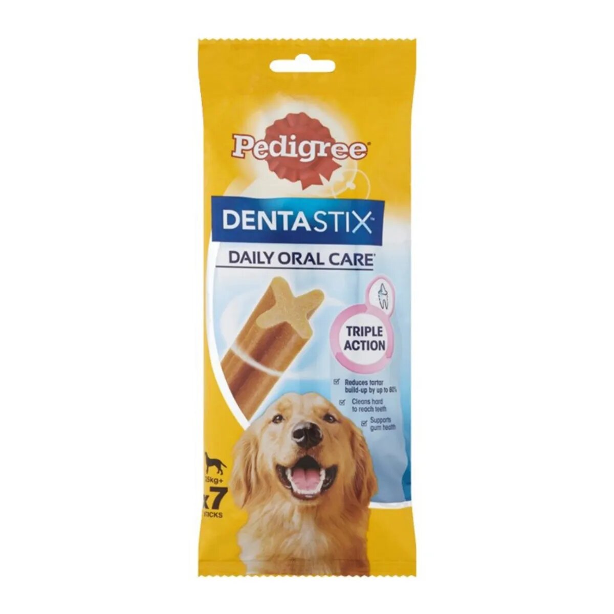 PEDIGREE DentaStix Daily Oral Care recompense câini talie mare batoane 7buc
