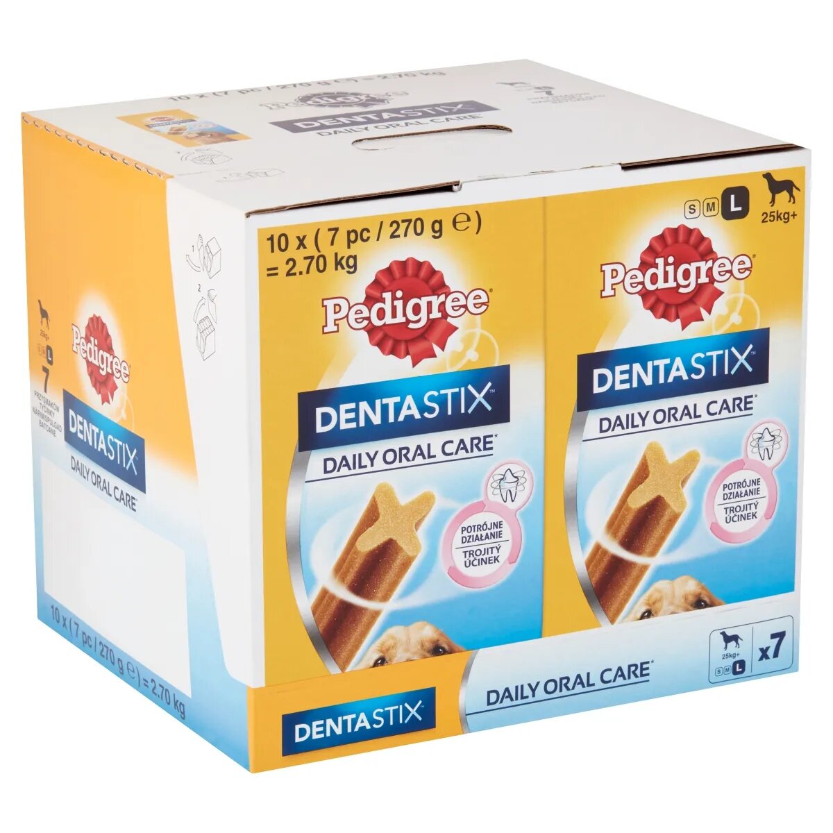 PEDIGREE DentaStix Daily Oral Care recompense câini talie mare batoane 7buc