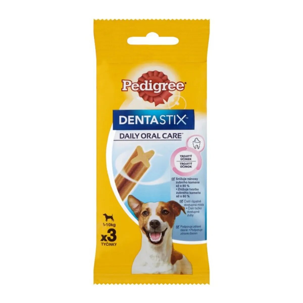 PEDIGREE DentaStix Daily Oral Care recompense câini talie mică batoane 3buc