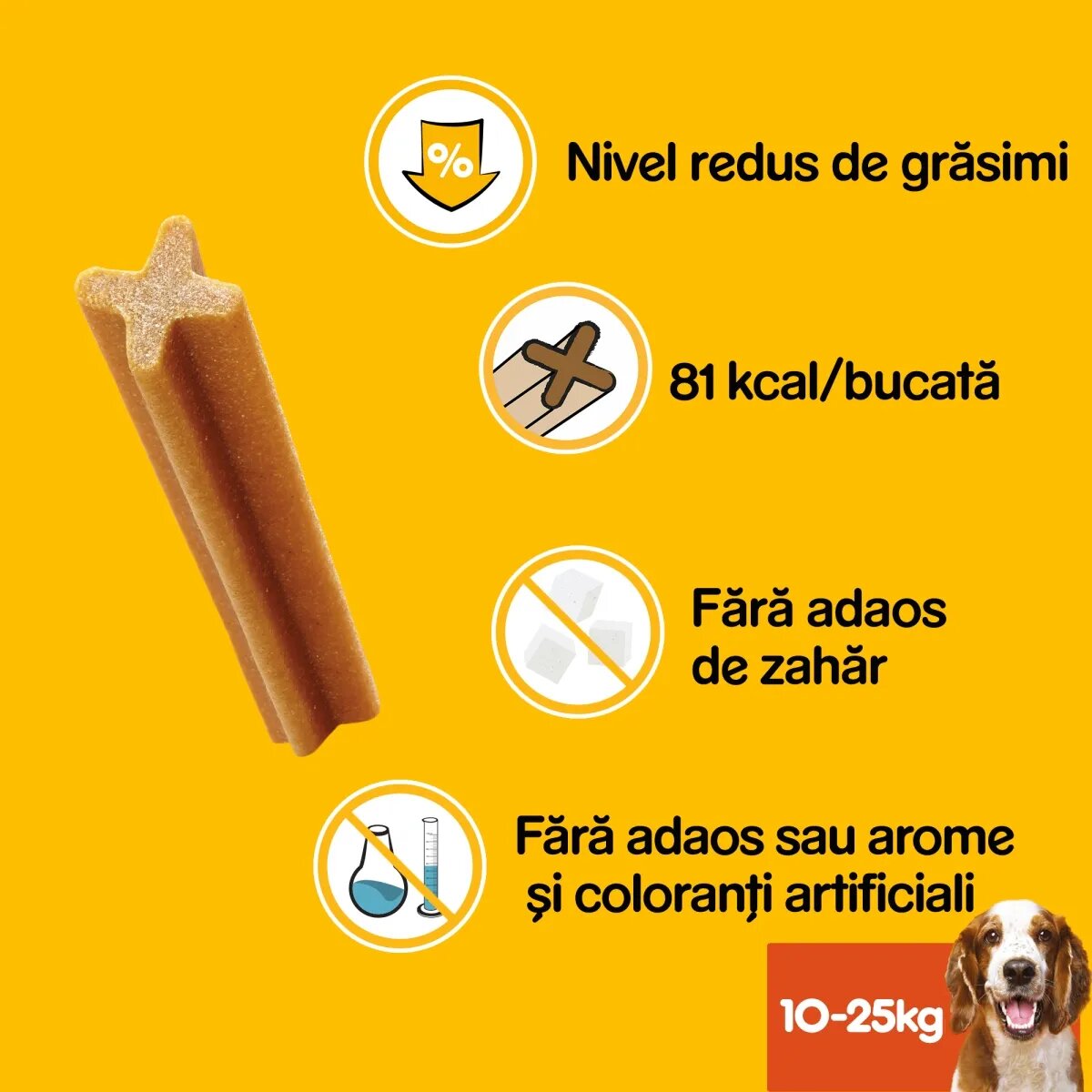 PEDIGREE DentaStix M megapack recompense câini 7buc x 8 1.44kg
