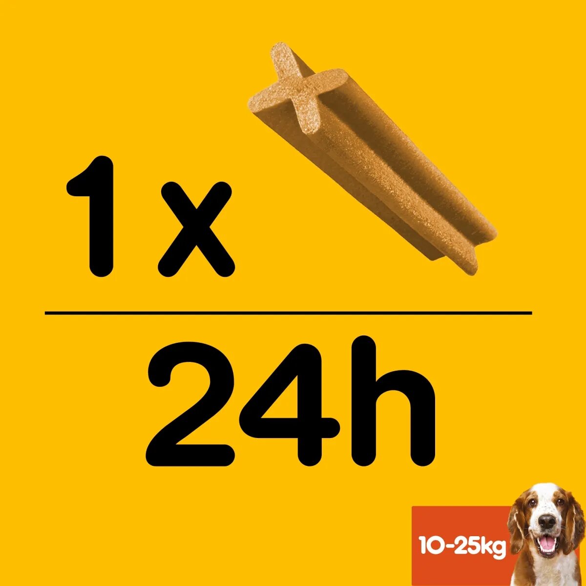 PEDIGREE DentaStix M megapack recompense câini 7buc x 8 1.44kg