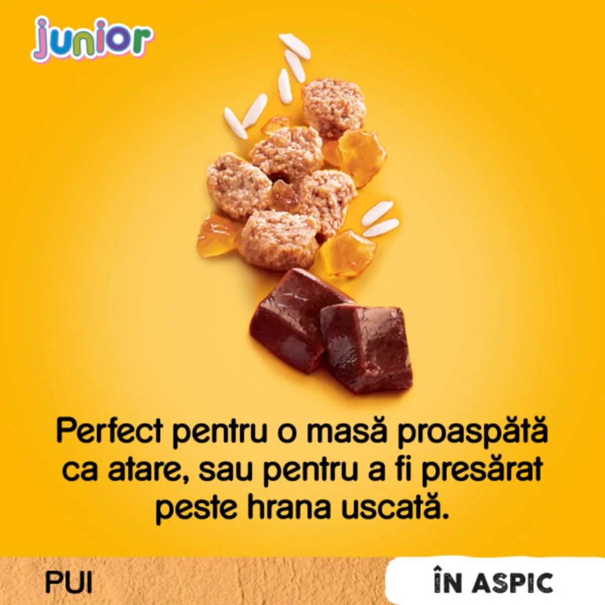 PEDIGREE Junior XS-XL Pui plic hrană umedă câini junior (în aspic) bax 100g x 24buc
