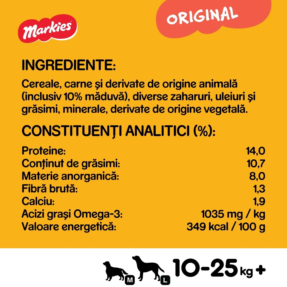 PEDIGREE Markies recompense câini biscuiți aromă de măduvă 1.5kg