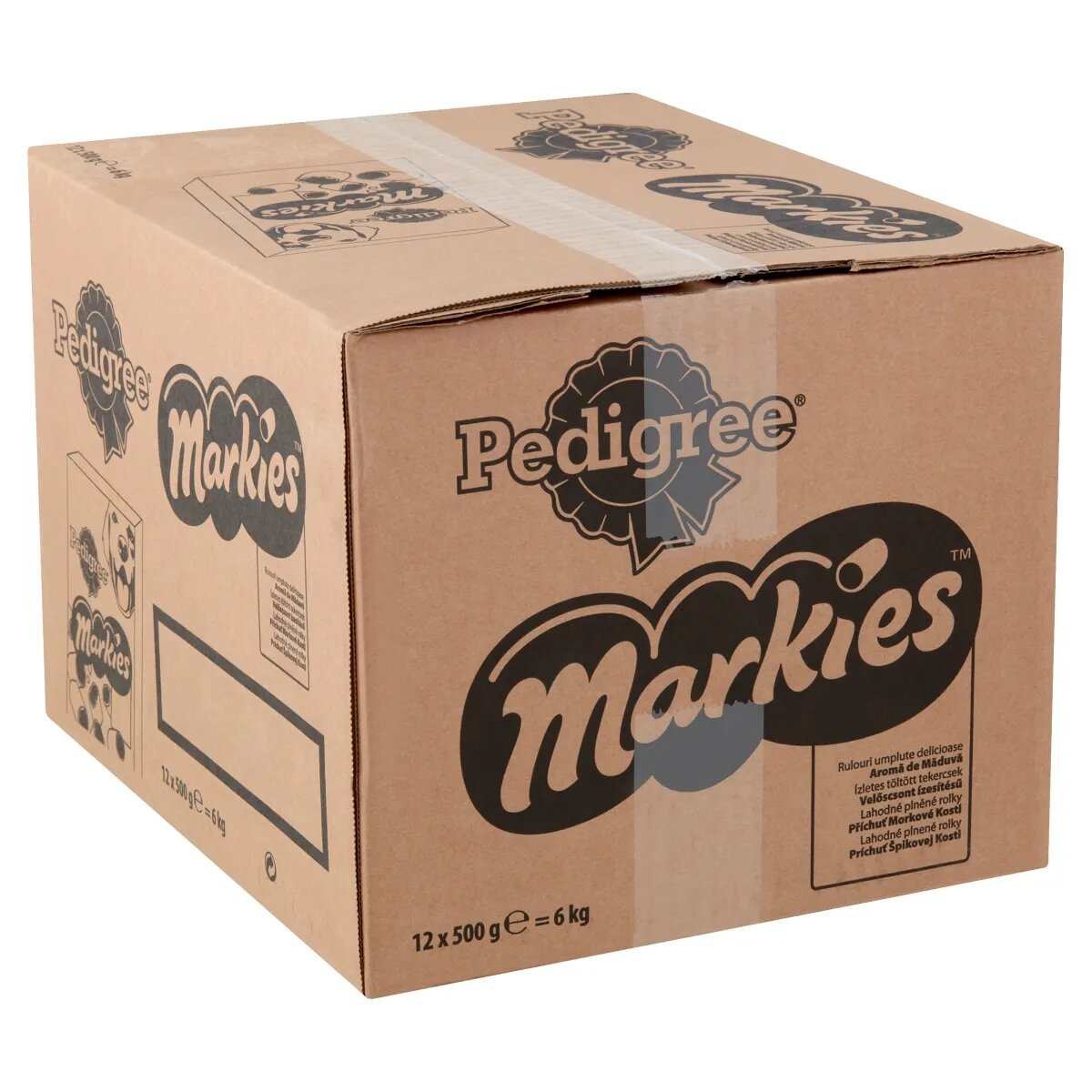 PEDIGREE Markies recompense câini biscuiți aromă de măduvă 500g