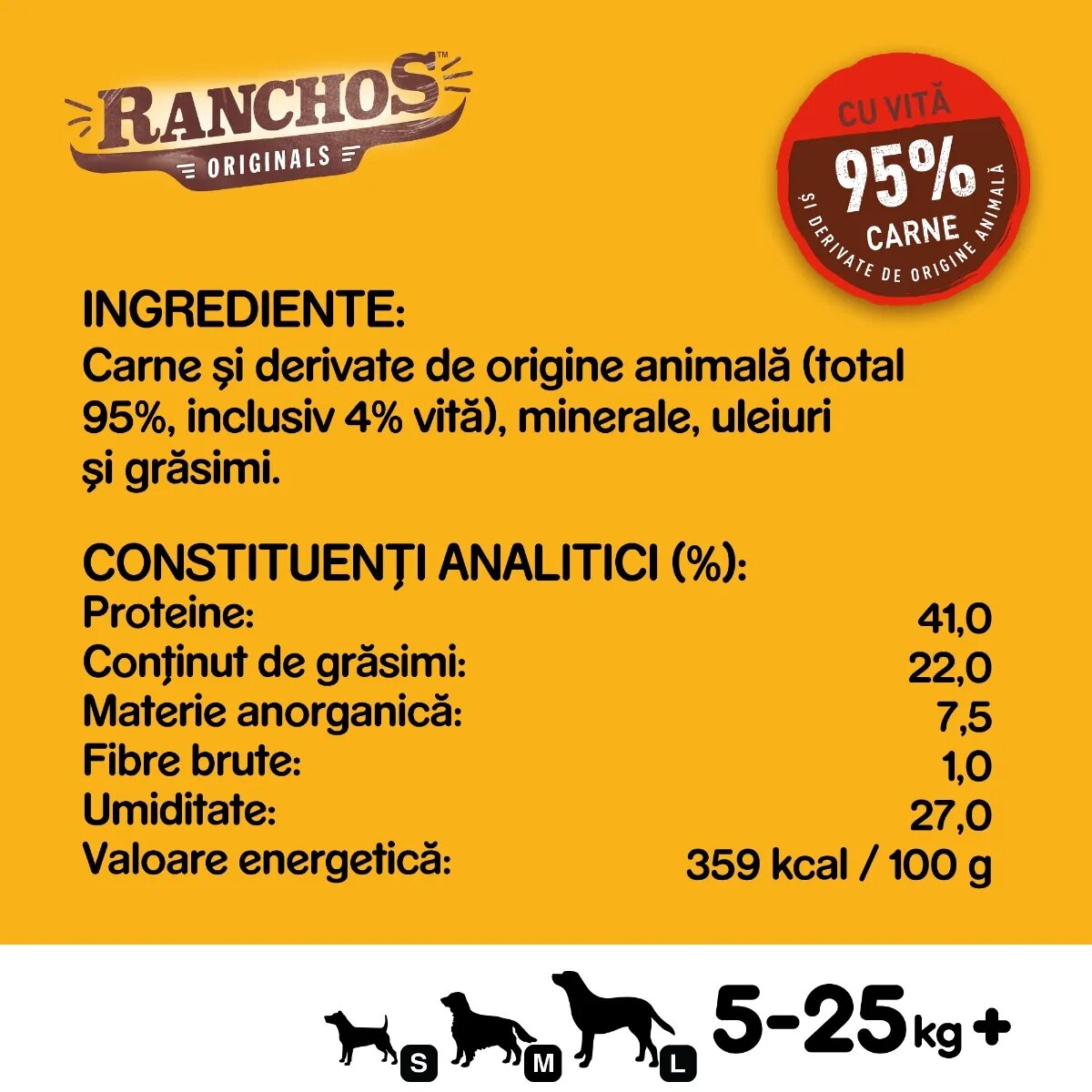 PEDIGREE Ranchos recompense câini fâșii uscate Vită 70g