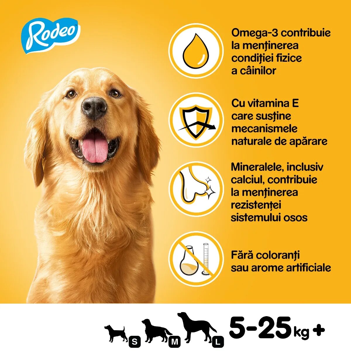 PEDIGREE Rodeo recompense câini batoane Vită 70g