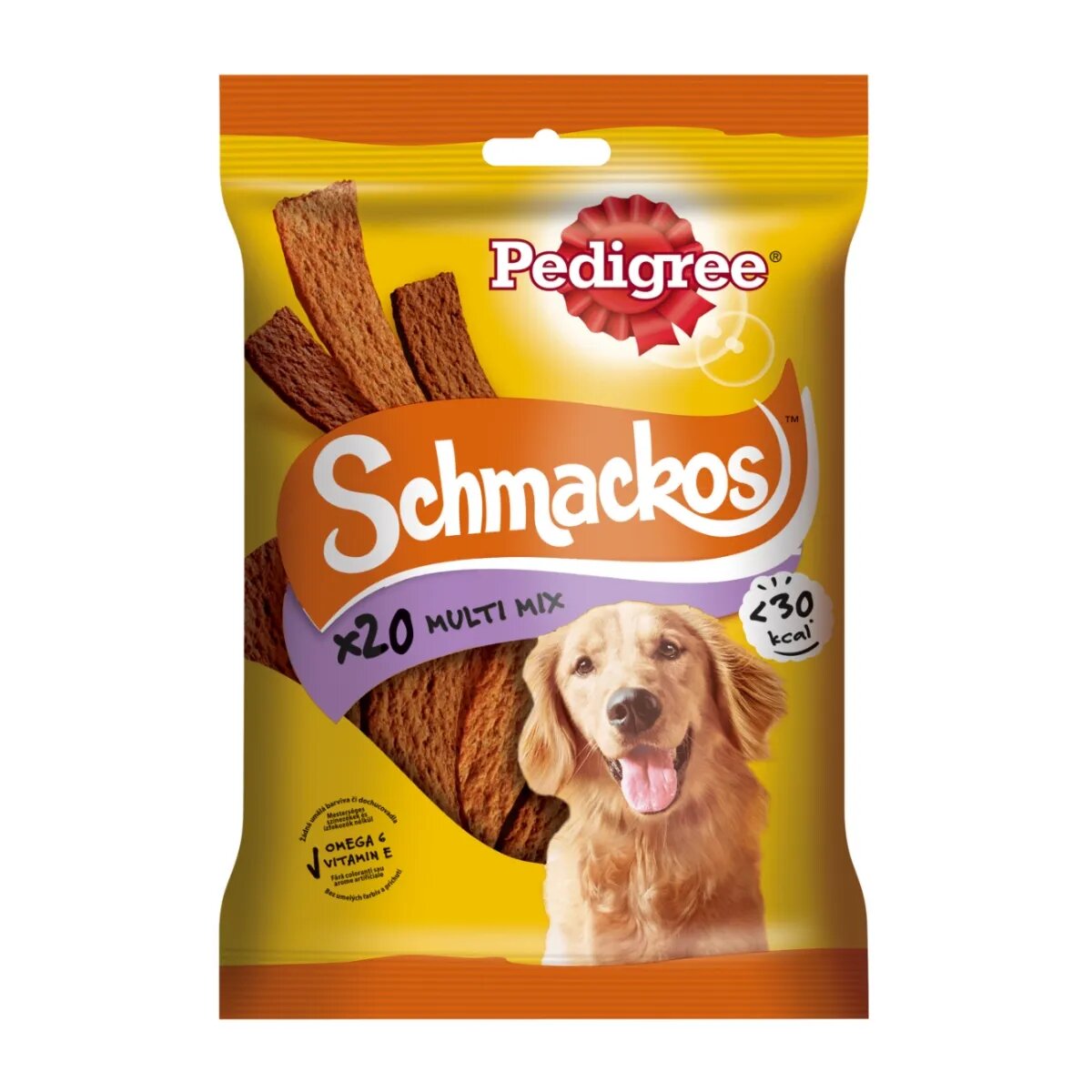 PEDIGREE Schmackos Multi Mix recompense câini benzi moi carne 20buc