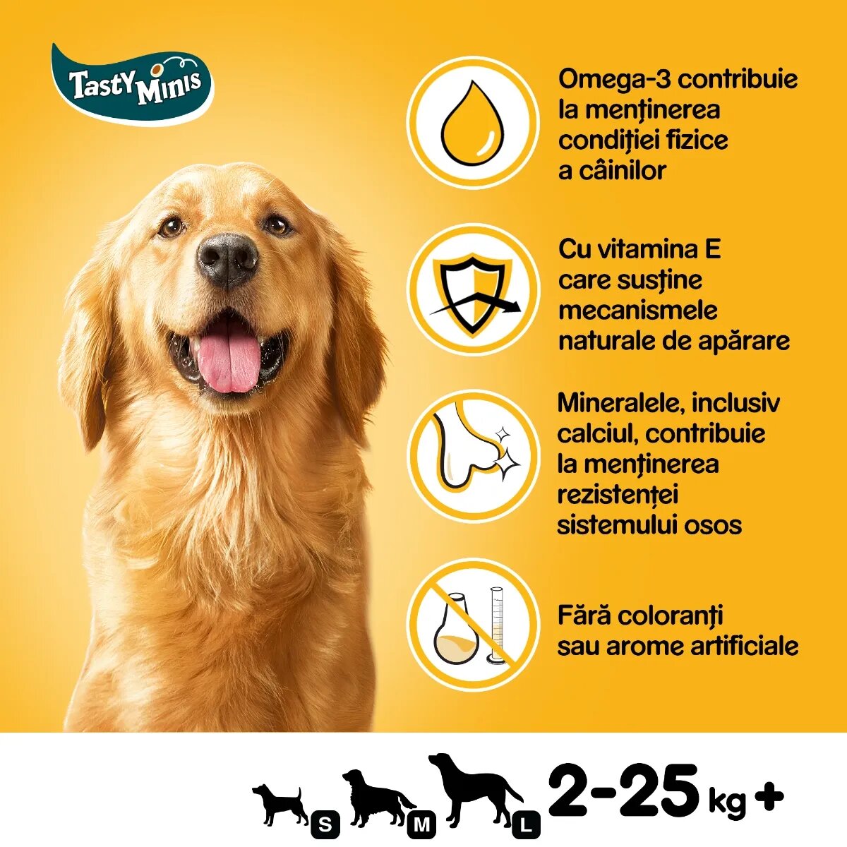 PEDIGREE Tasty Bites recompense câini feliuțe cu branză 155g