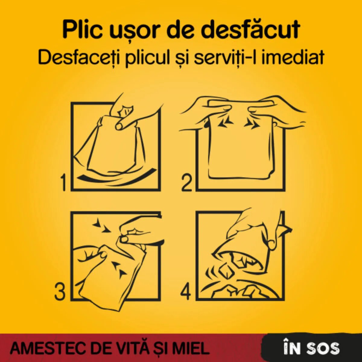 PEDIGREE XS-XL Vită și Miel plic hrană umedă câini (în sos) bax 100g x 24buc