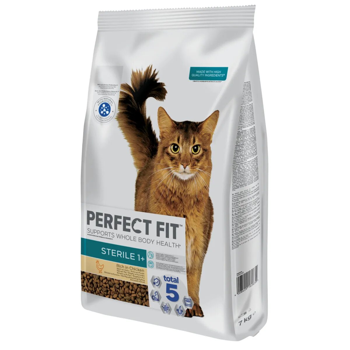 PERFECT FIT Cat Sterile 1+ Pui hrană uscată pisici sterilizate 1.4kg