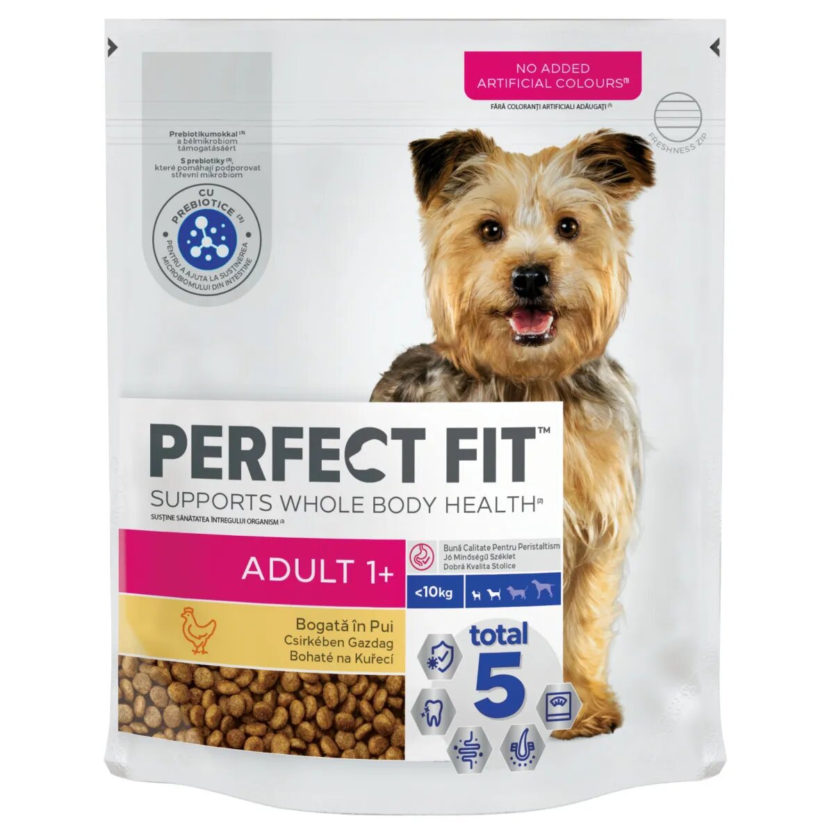 PERFECT FIT Dog Adult Small XS-S Pui hrană uscată câini 825g