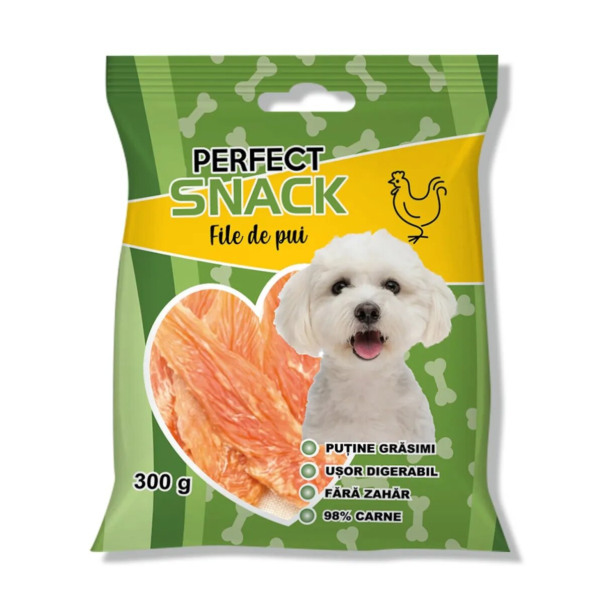 Perfect Snack File XS-XL Pui punguță recompense câini 300g