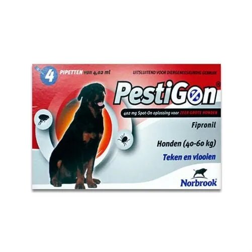 Pestigon Dog XL 40-60 kg 4 pipete