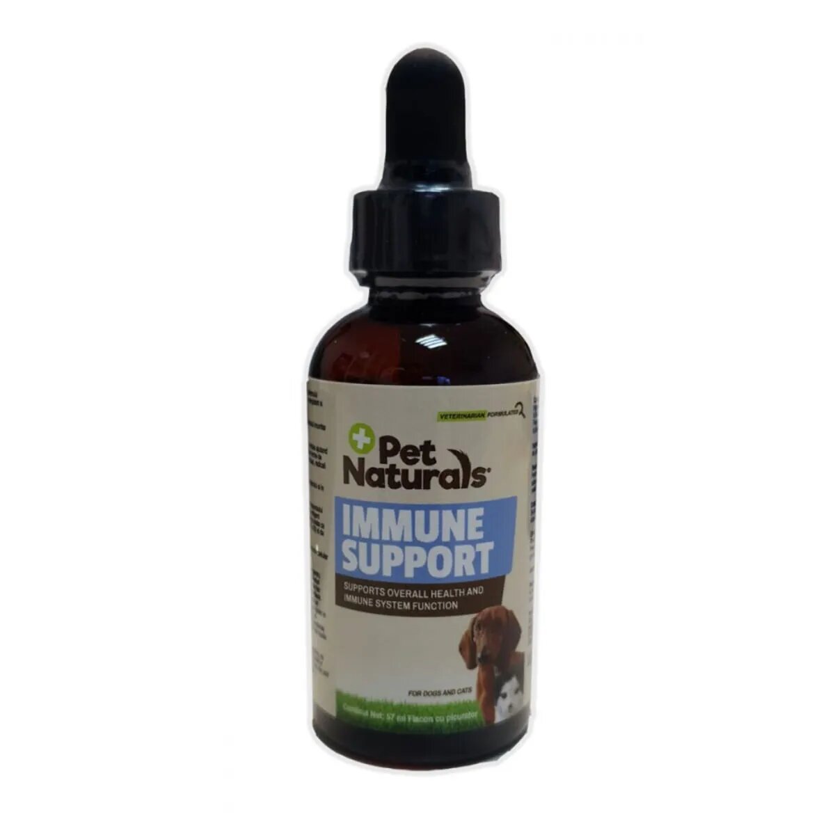 Pet Naturals Immune Support supliment sistem imunitar câini soluție Immune Support XS-XL supliment sistem imunitar câini flacon 60ml soluție