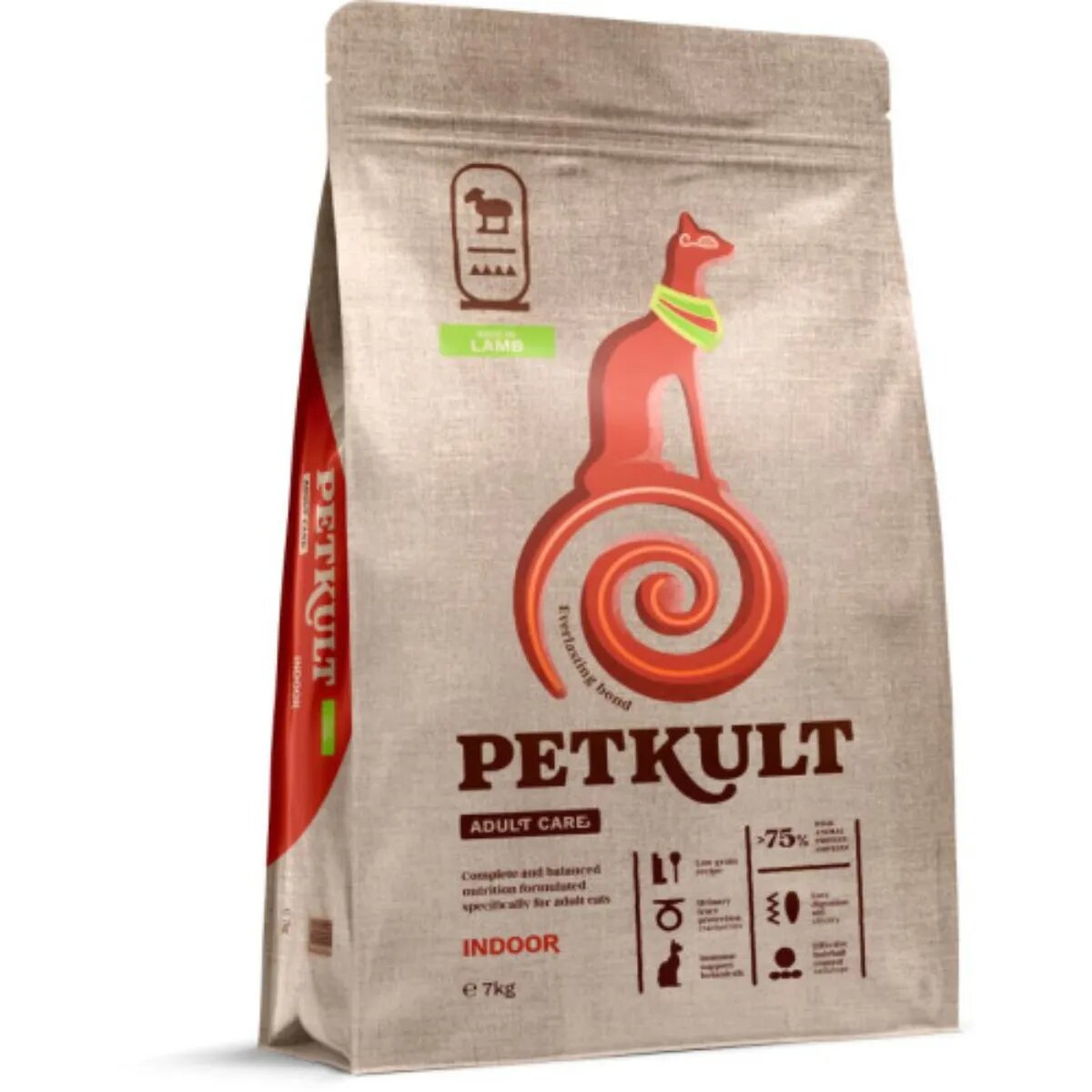 Petkult Adult Care Indoor Miel hrană uscată pisici 7kg