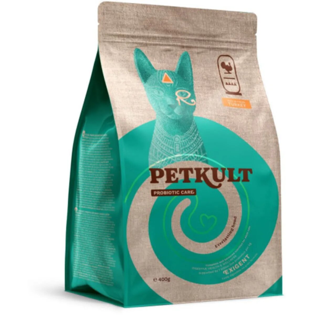 Petkult Probiotic Care Exigent Curcan hrană uscată pisici apetit capricios 400g