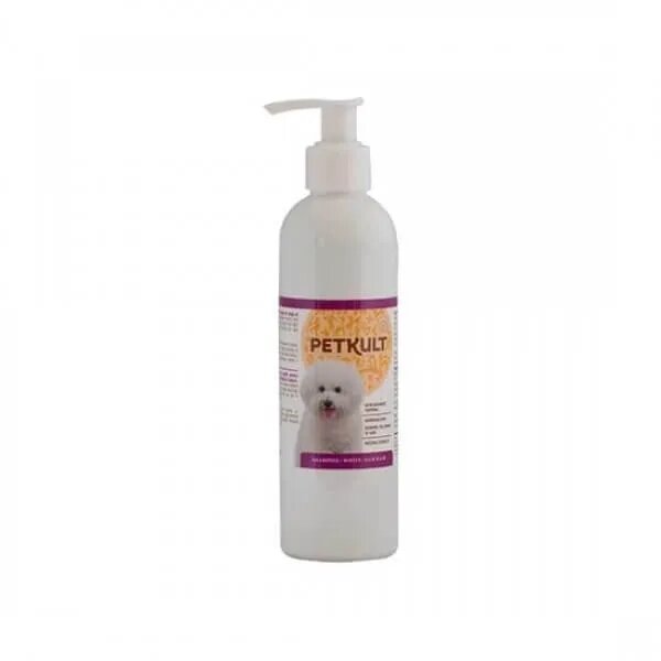 Petkult Sampon pentru Caini pentru Blana Alba 250 ml