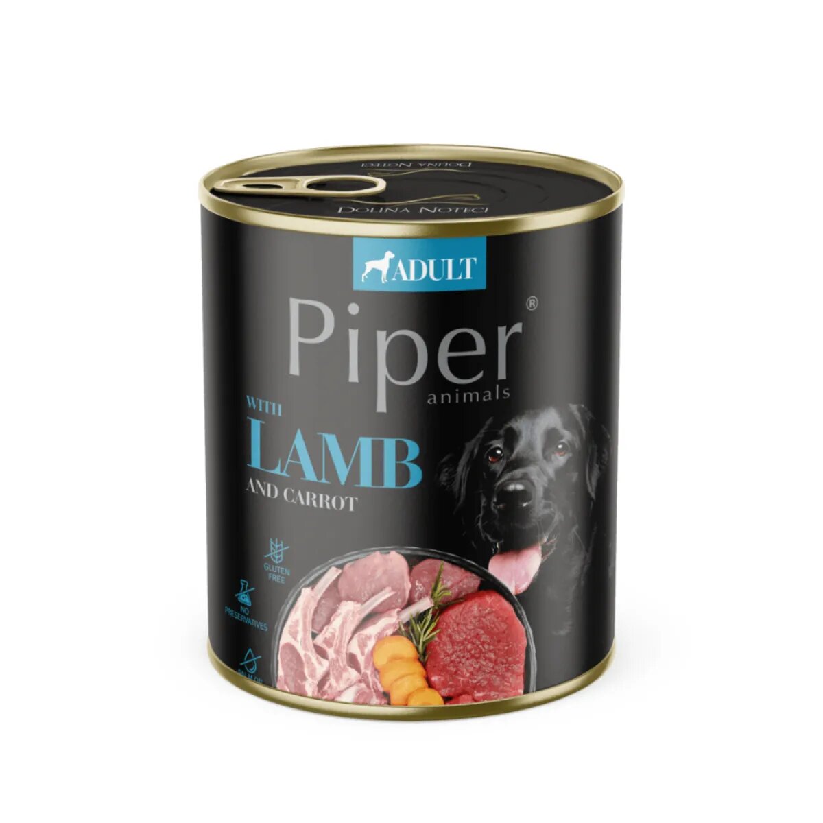 Piper Animals XS-XL Miel și Morcov conservă hrană umedă fără cereale câini (în aspic) 800g