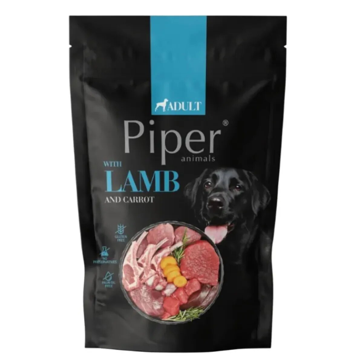 Piper Animals XS-XL Miel și Morcov plic hrană umedă câini (în aspic) 500g