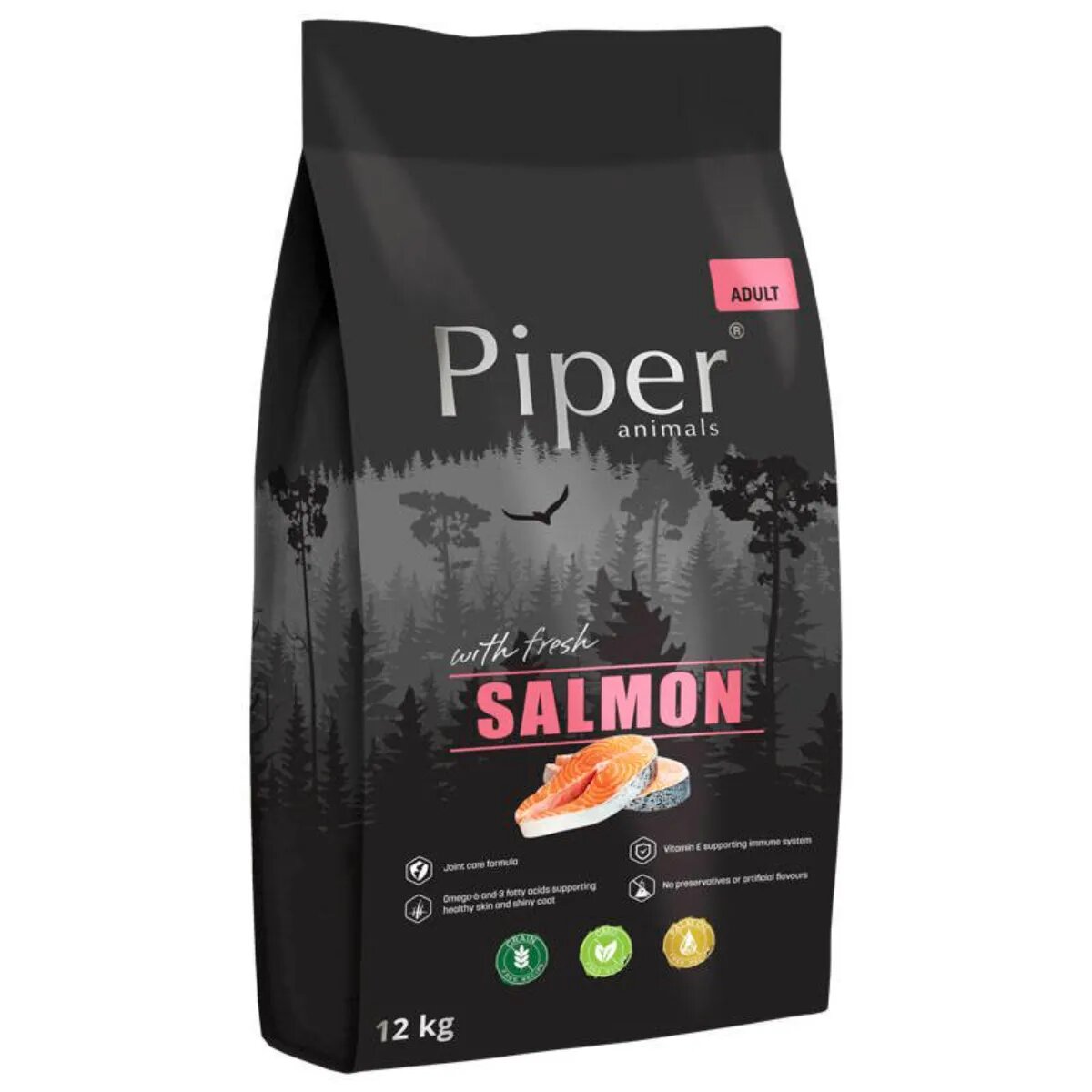 Piper Animals XS-XL Somon hrană uscată fără cereale câini 12kg
