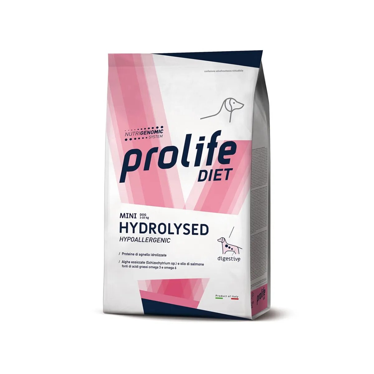 Prolife Mini Hydrolysed Hypoallergenic XS-S Miel dietă veterinară hrană uscată câini alergii 5kg