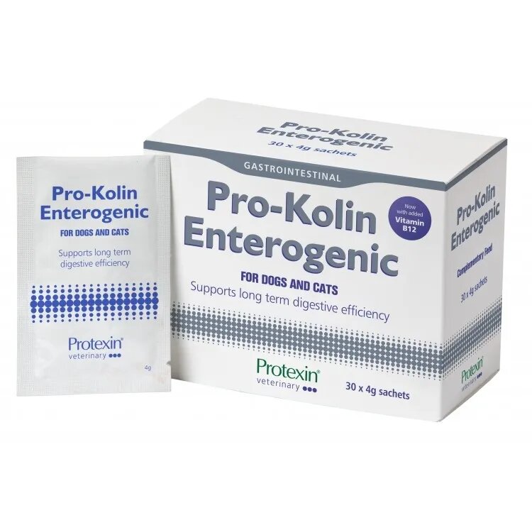 Protexin Veterinary Supliment Nutritiv Pro-Kolin Enterogenic 30 plicuri x 4 g