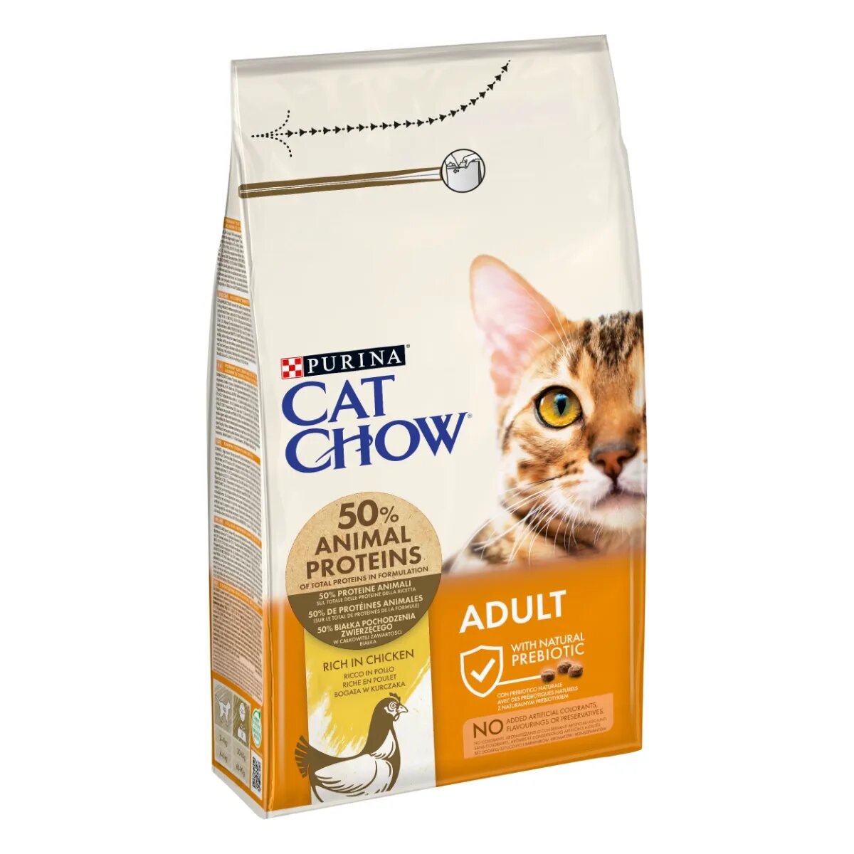 Purina Cat Chow Adult Pui hrană uscată pentru pisici 1.5kg