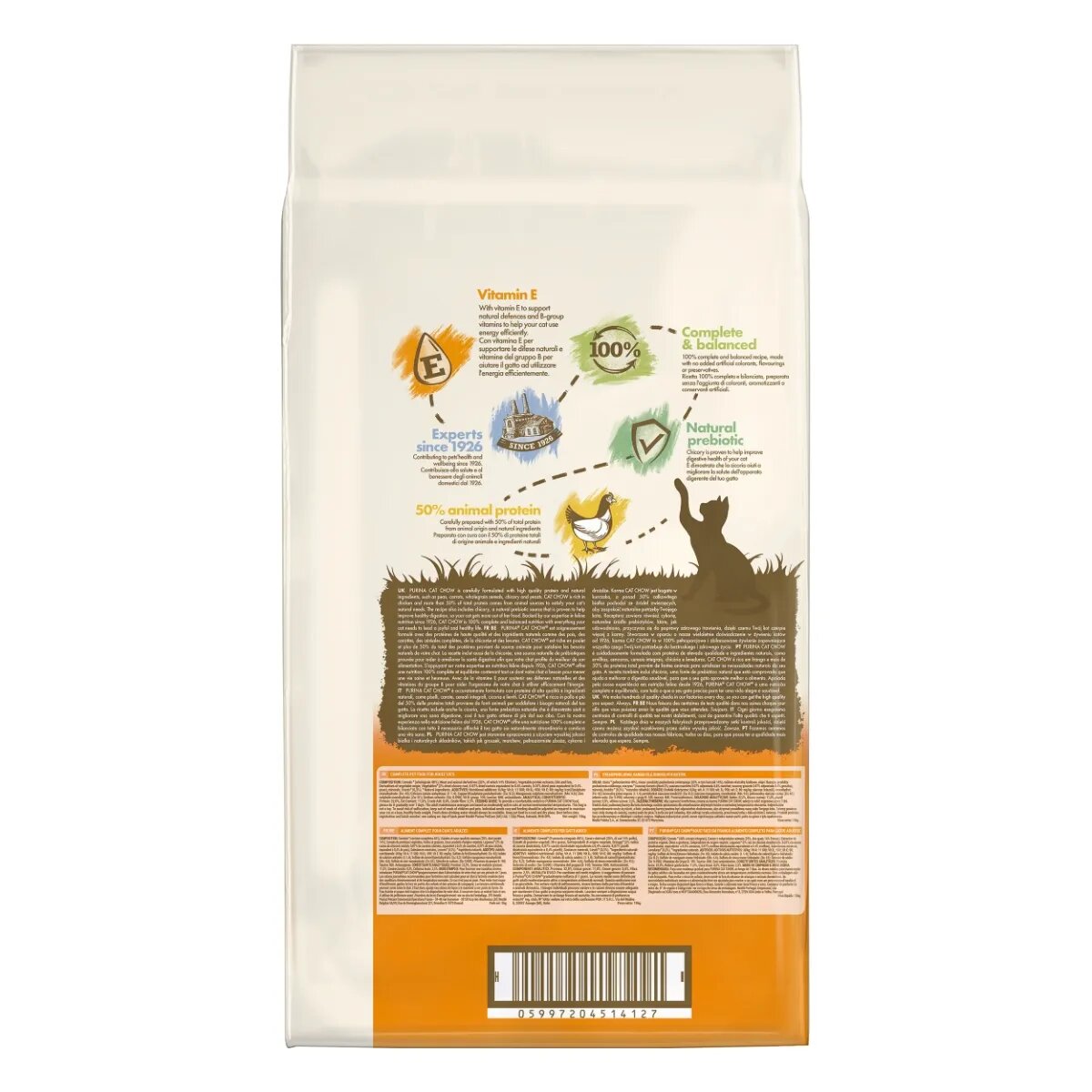 Purina Cat Chow Adult Pui hrană uscată pentru pisici 15kg