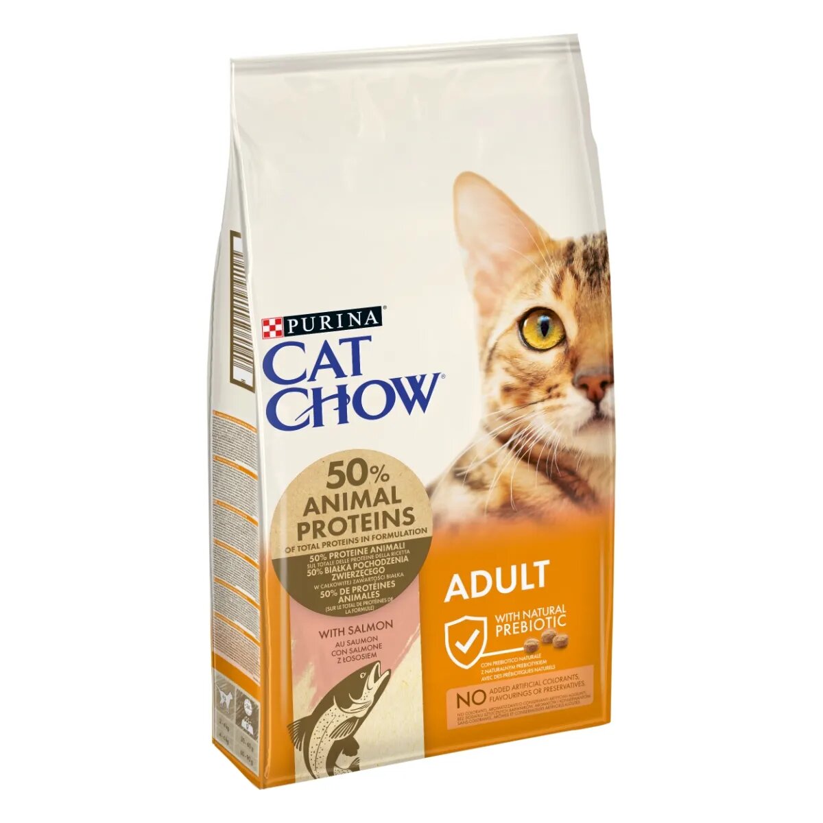 Purina Cat Chow Adult Somon hrană uscată pentru pisici 15kg