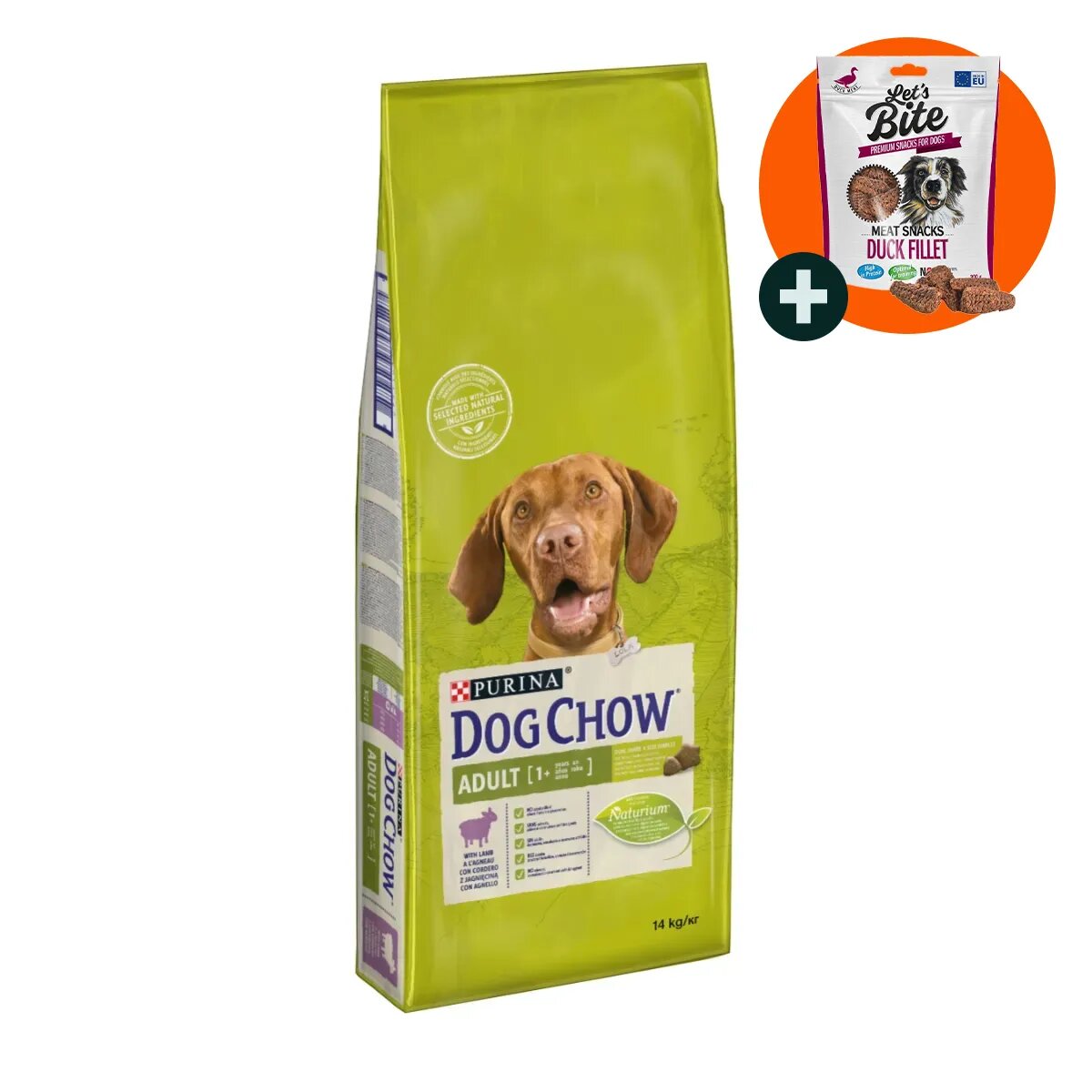 Purina Dog Chow Adult M Miel hrană uscată câini 14kg