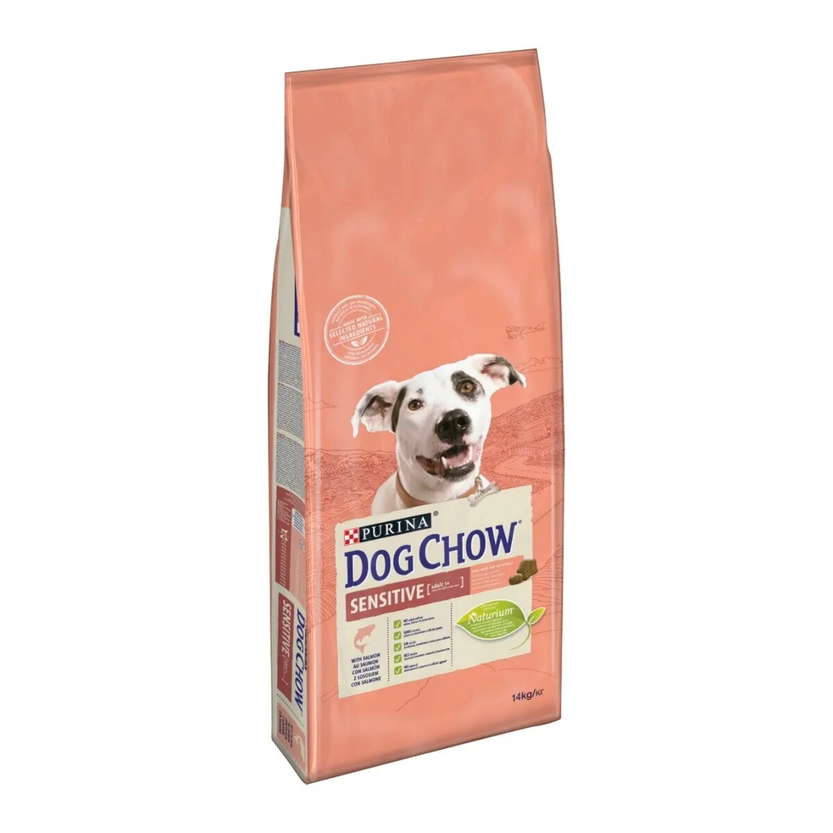Purina Dog Chow Adult Sensitive Somon hrană uscată câini sensibilități digestive 14kg