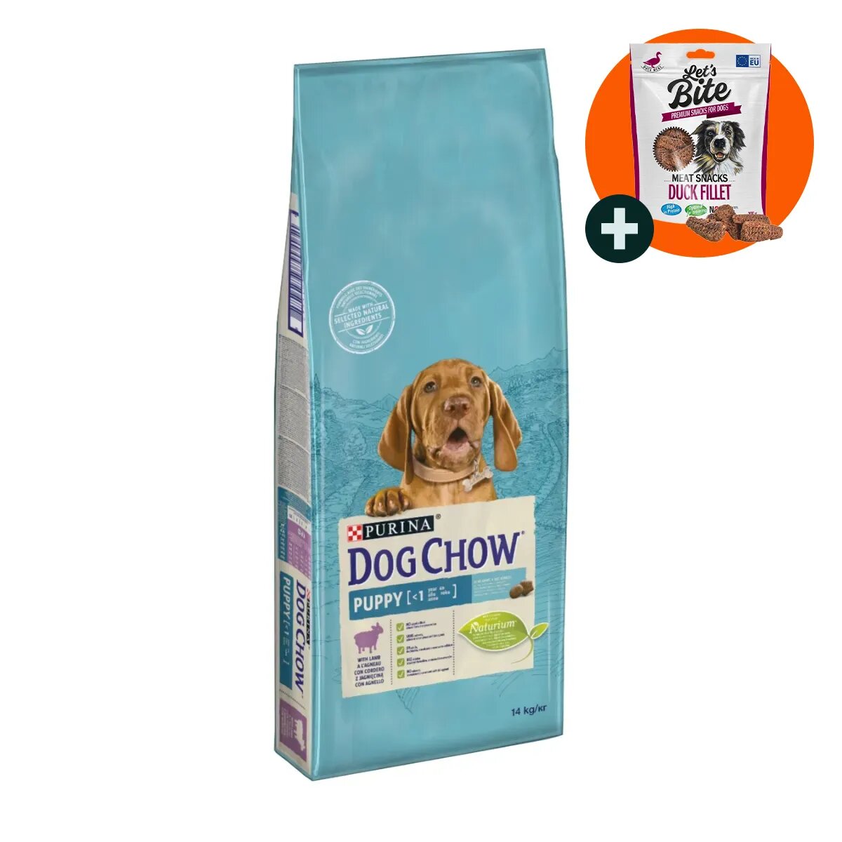 Purina Dog Chow Puppy M Miel hrană uscată câini junior 14kg