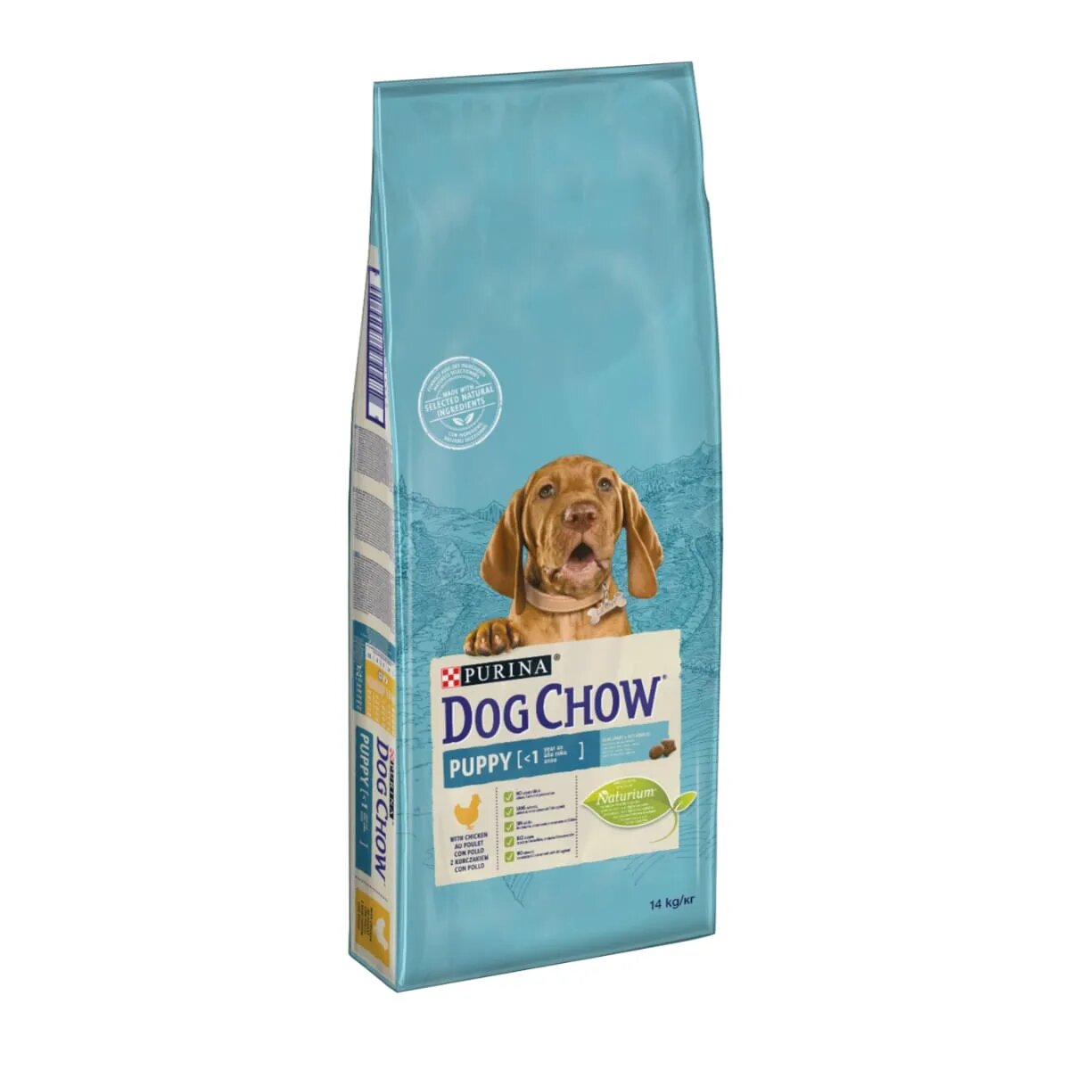Purina Dog Chow Puppy M Pui hrană uscată câini junior 14kg