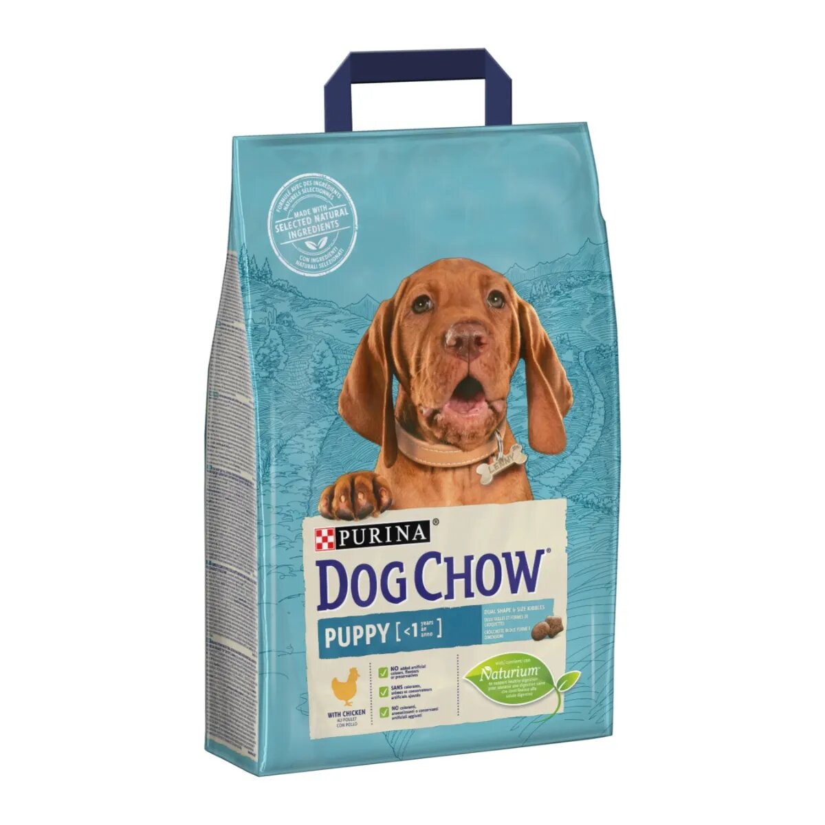 Purina Dog Chow Puppy M Pui hrană uscată câini junior 2.5kg