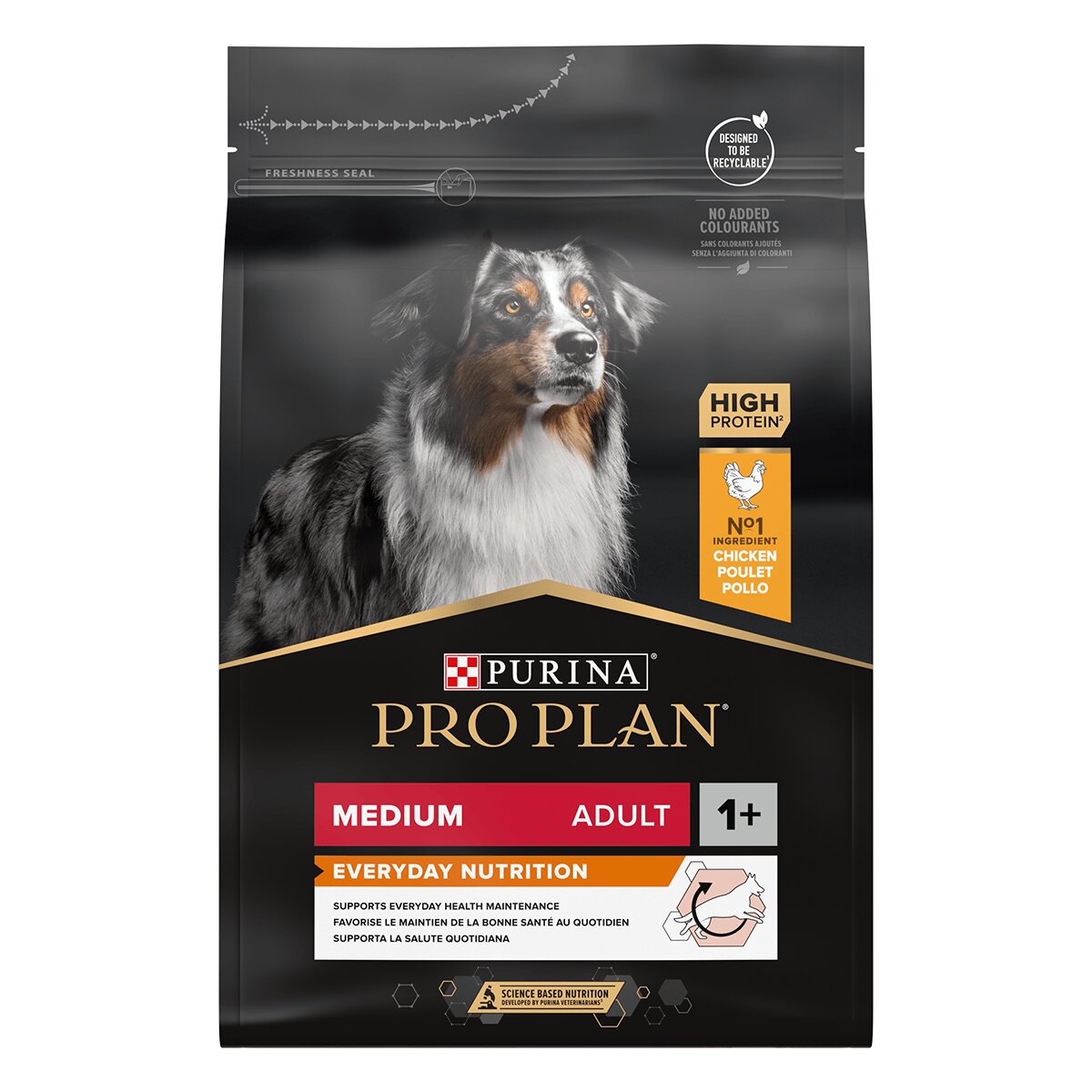 Purina Pro Plan Adult M Pui hrană uscată câini 3kg