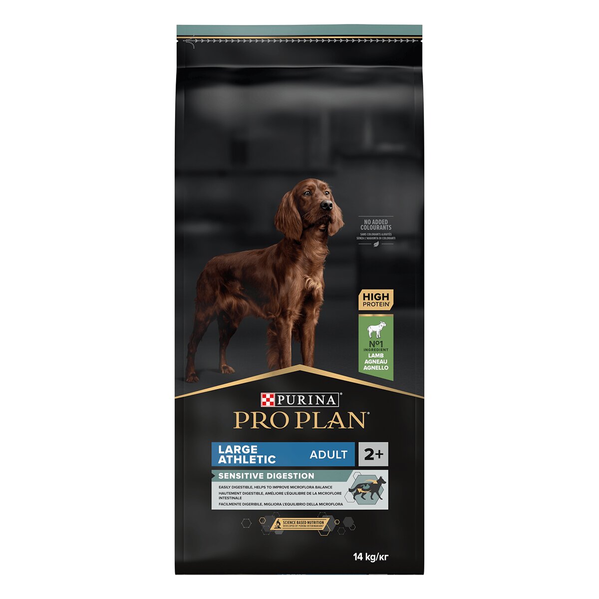 Purina Pro Plan Athletic Adult L Sensitive Digestion Miel hrană uscată câini sensibilități digestive 14kg