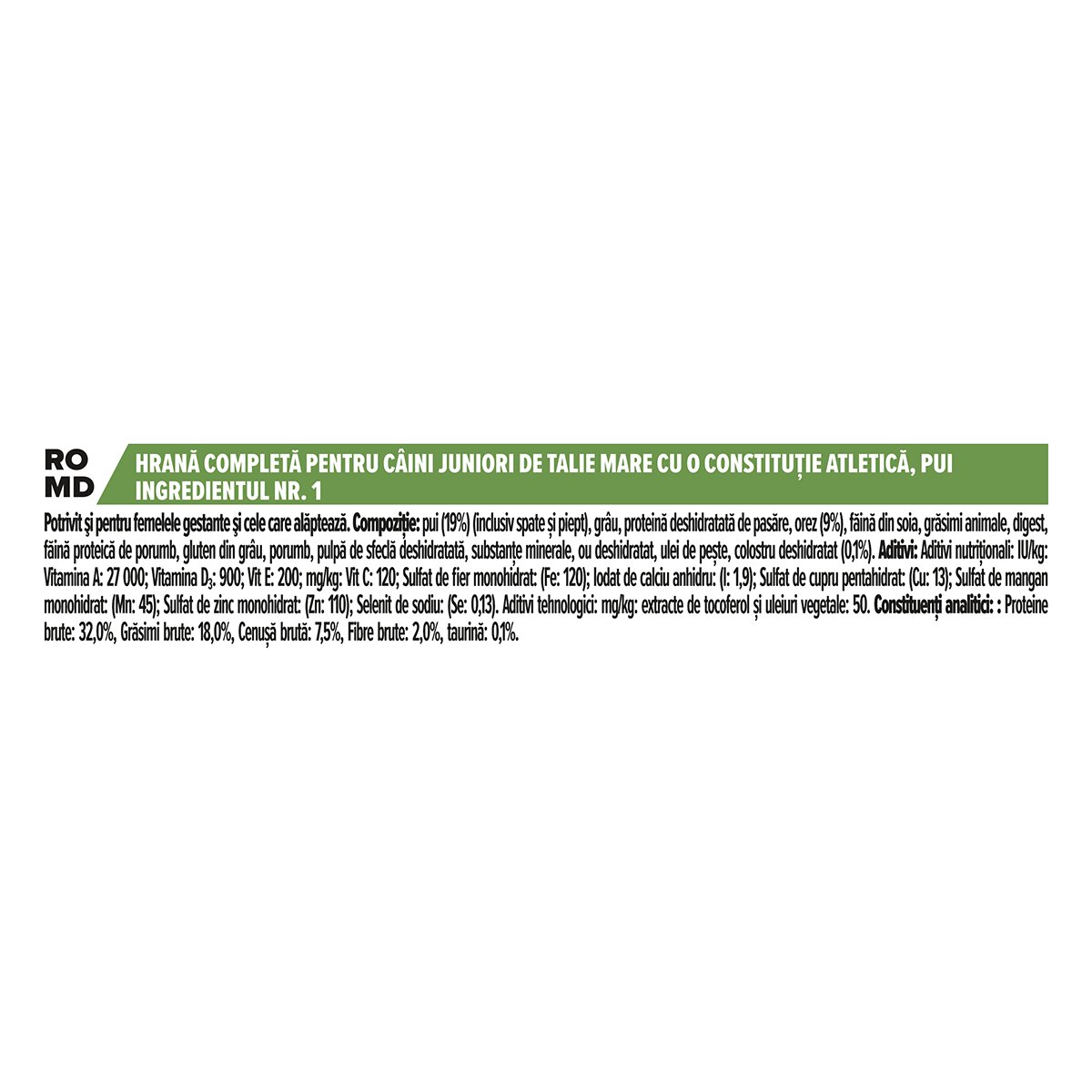Purina Pro Plan Athletic Puppy L Pui hrană uscată câini junior constituție atletică 3kg