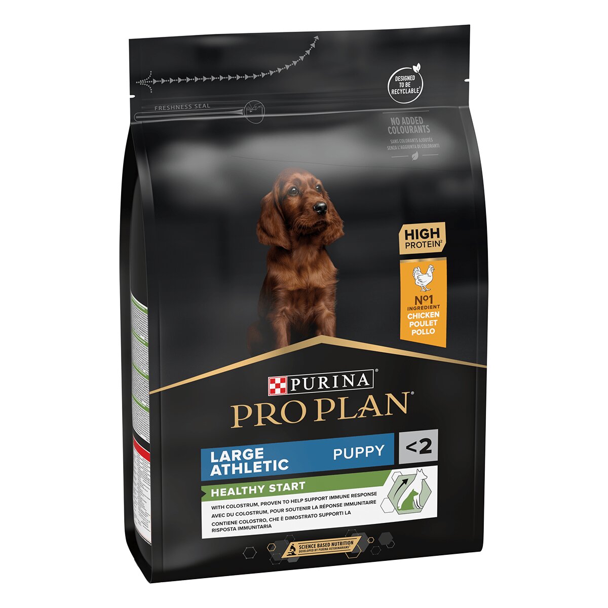 Purina Pro Plan Athletic Puppy L Pui hrană uscată câini junior constituție atletică 3kg