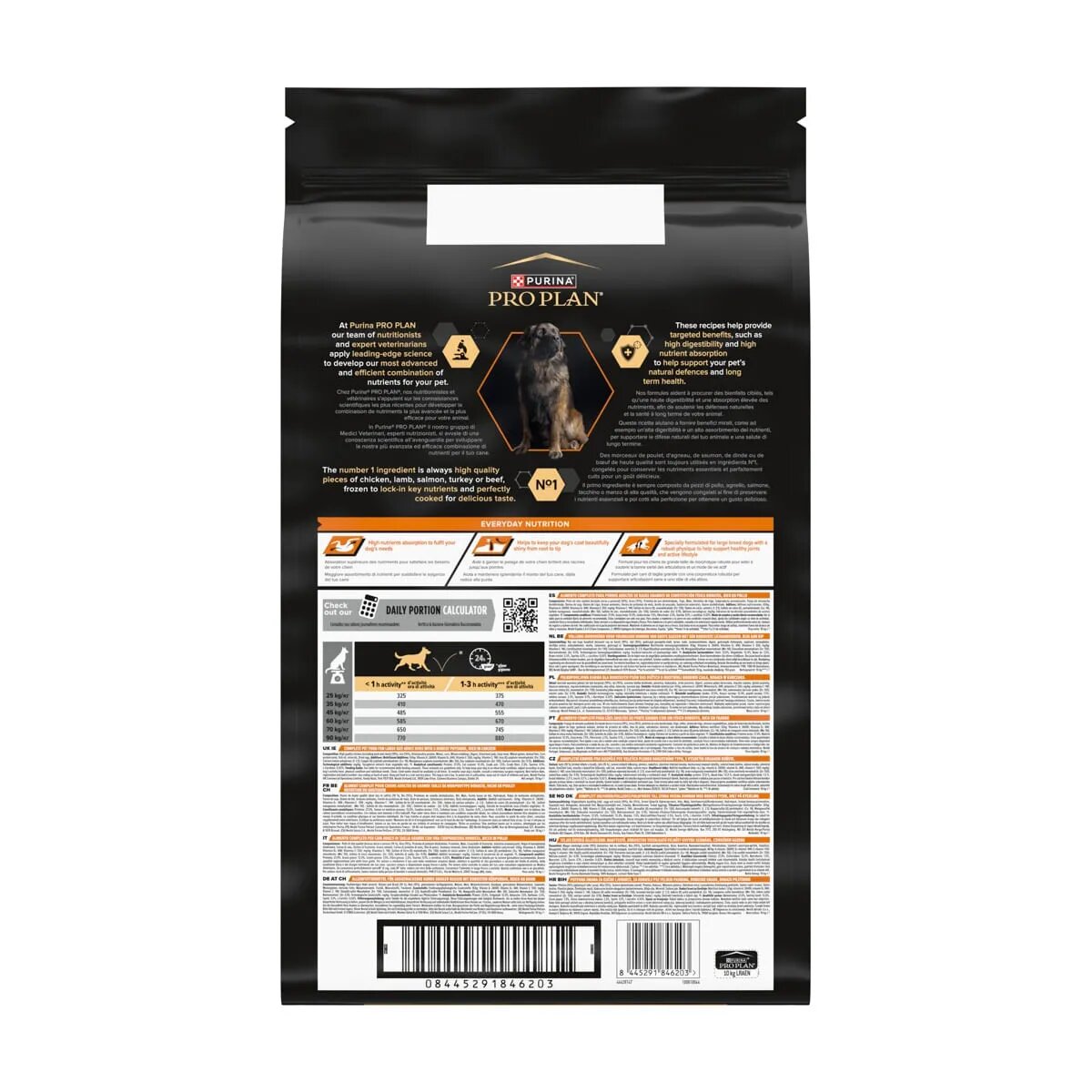Purina Pro Plan Everyday Nutrition Large Robust L-XL Pui hrană uscată câini 10kg