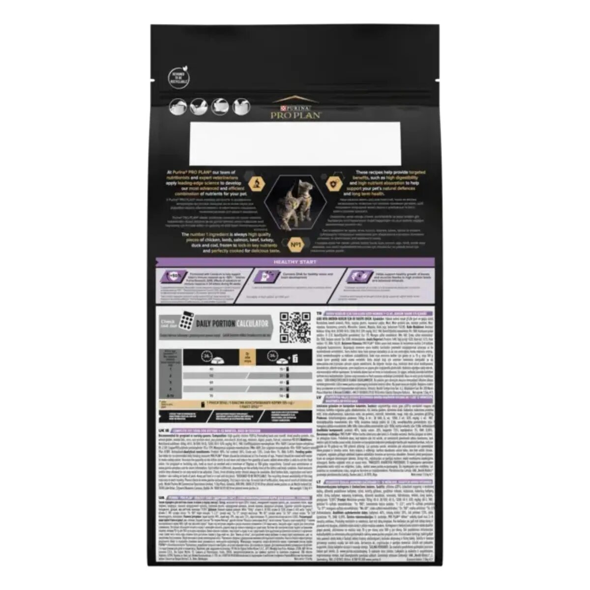 Purina Pro Plan Healthy Start Kitten Pui hrană uscată pisici junior 10kg