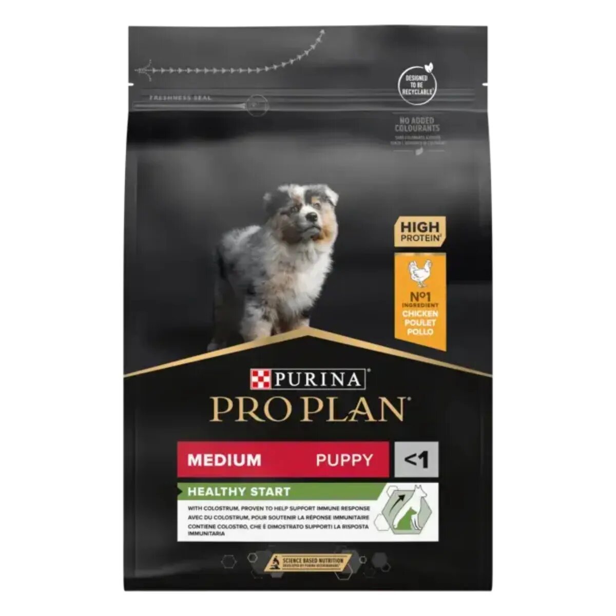 Purina Pro Plan Healthy Start Medium Puppy M Pui hrană uscată câini junior 12kg