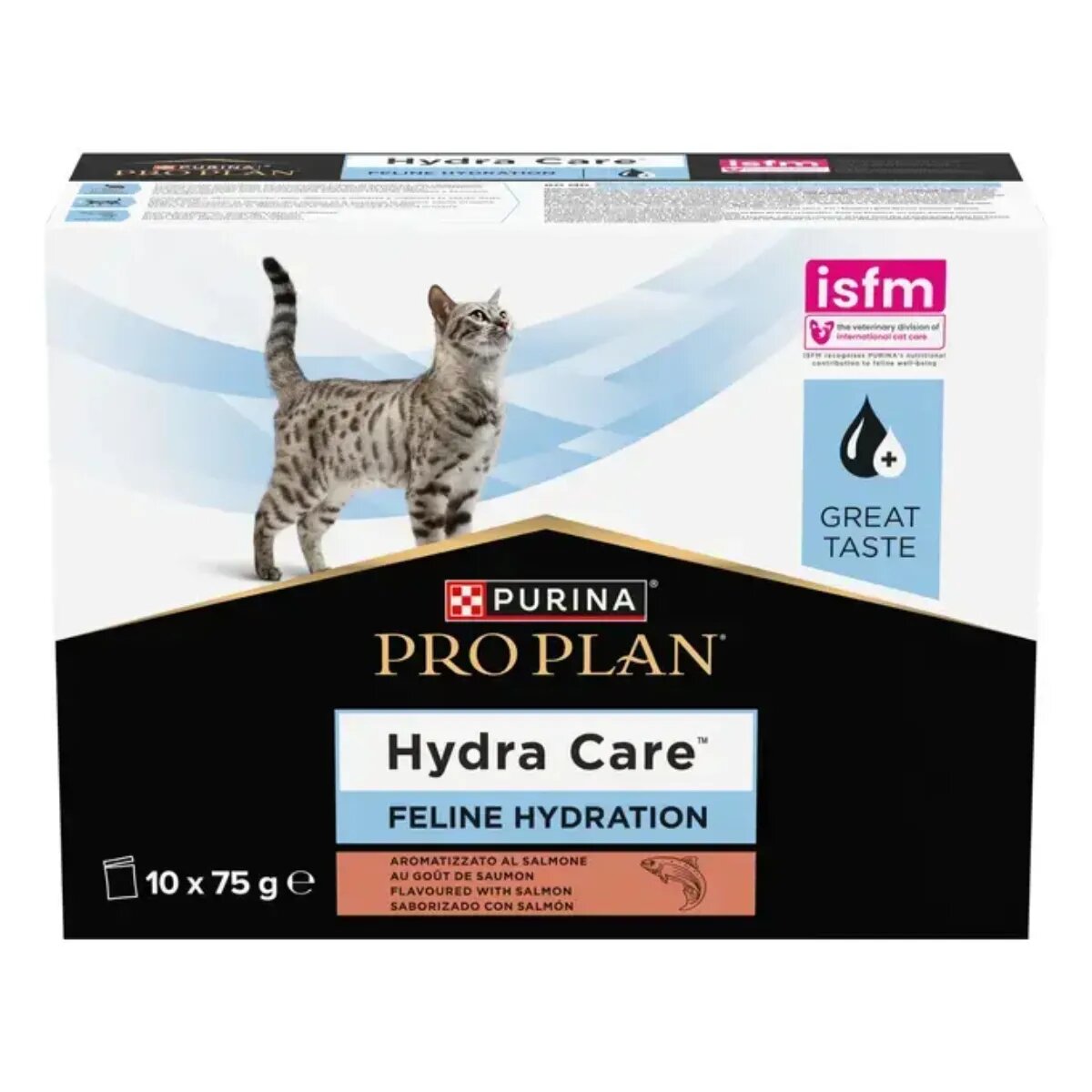 Purina Pro Plan Hydra Care Somon plic hrană umedă pisici sistem urinar (topping) 75g x 10buc