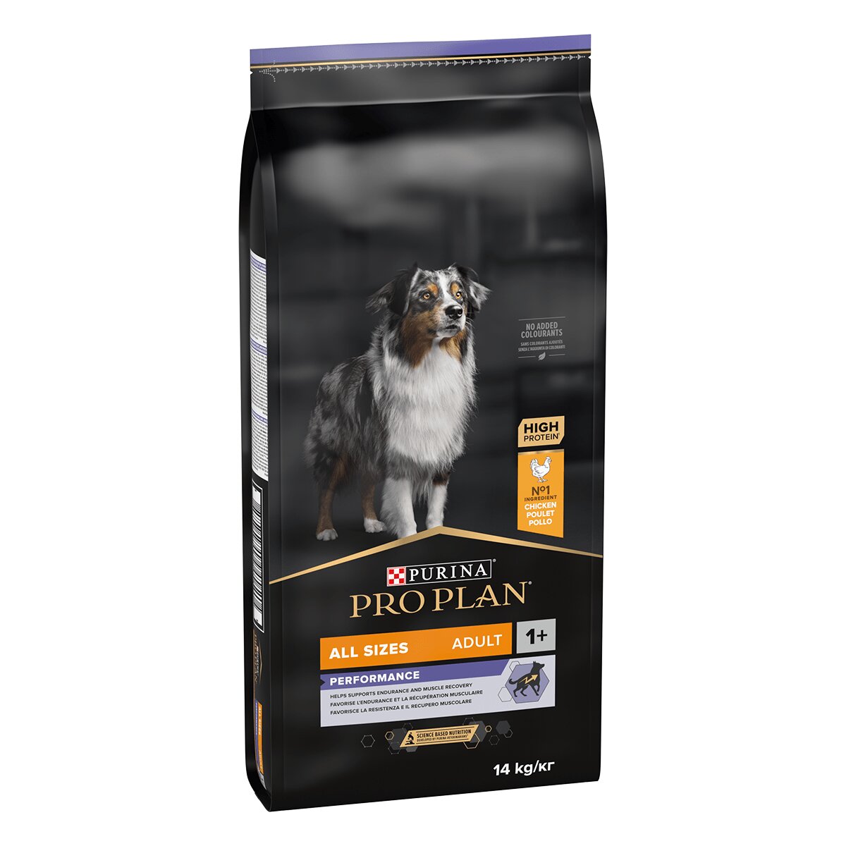 Purina Pro Plan Performance Adult S-XL Pui hrană uscată câini activitate intensă 14kg