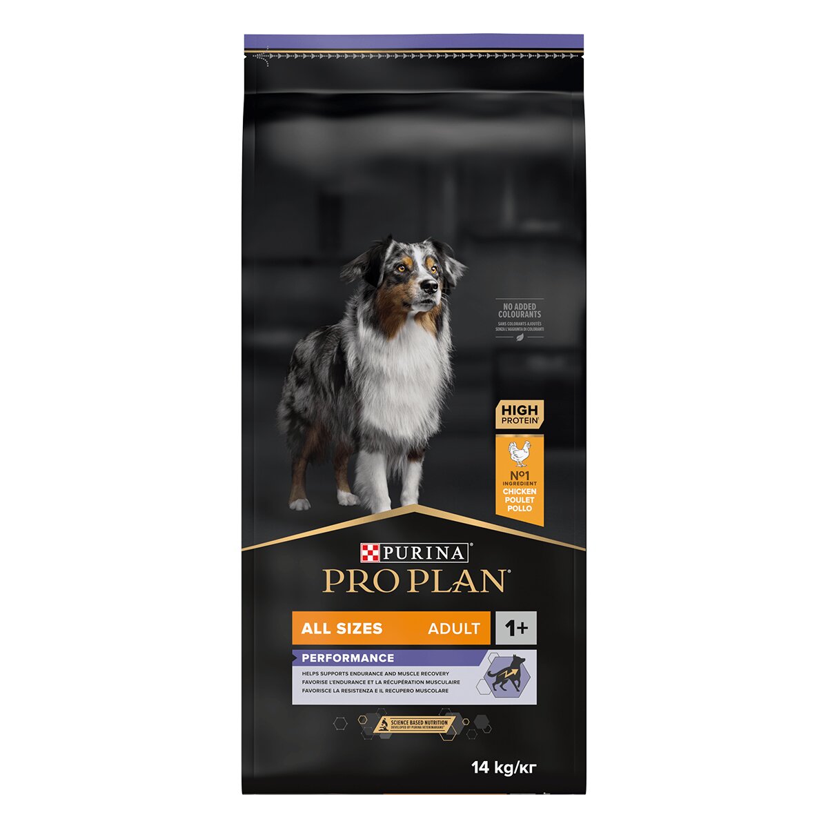 Purina Pro Plan Performance Adult S-XL Pui hrană uscată câini activitate intensă 14kg